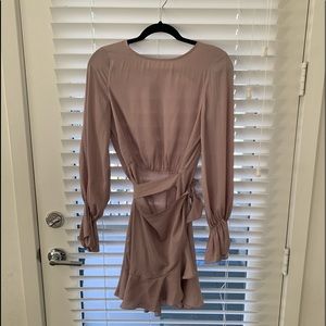 Hello Molly Mauve Midi Dress